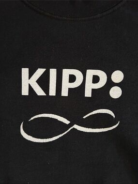 KIPP Infinity School Graphic Crew Neck Sweatshirt- No shortcuts No Limits